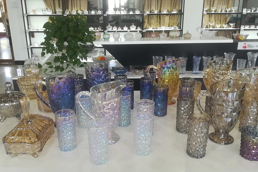 150ml Glass Candle Stand Glass Cup Glassware Square Candle Stand Square Candle Stand (J7965)