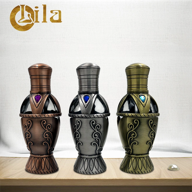 Refillable Luxury Empty Antique Vintage Perfume Bottles Essential Refined Oil Glass Bottle