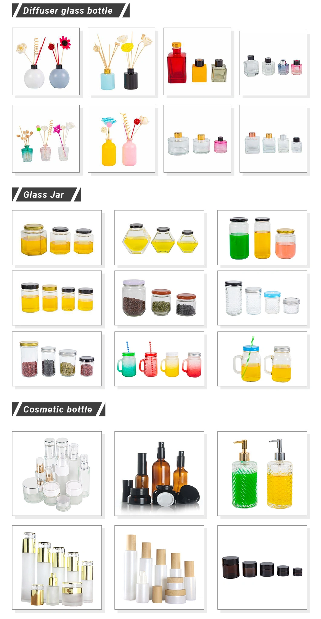 Round Empty Clear Fragrance Perfume Bottle 30ml 50ml 100ml Spray Perfume Glass Bottles with EVA Box