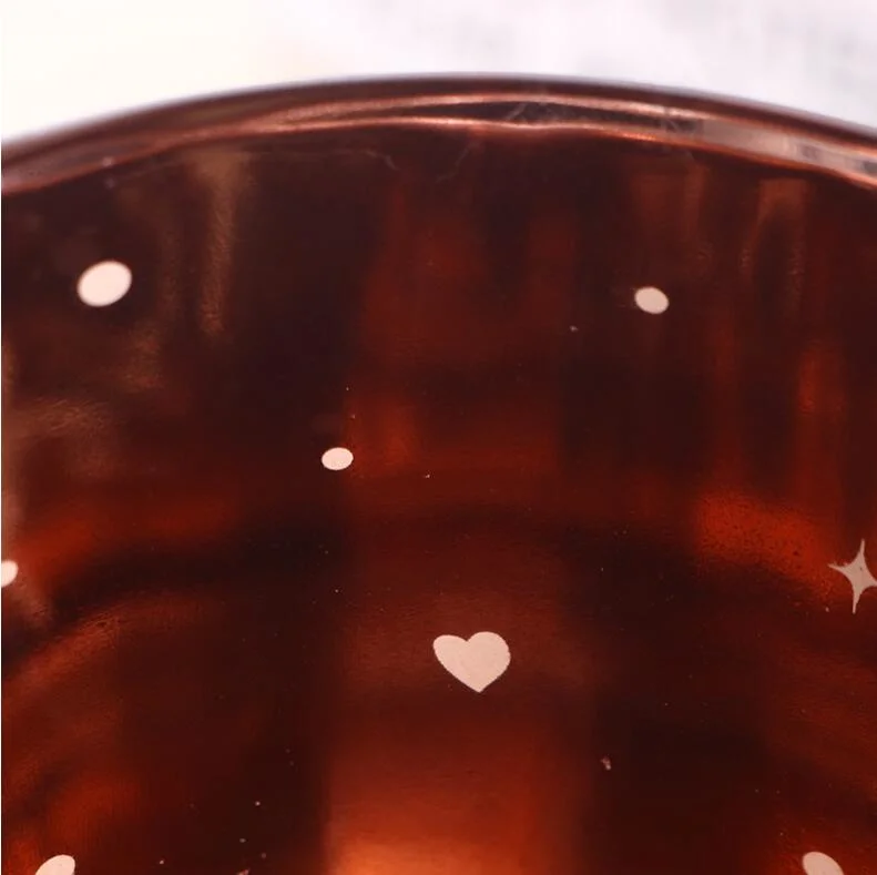 Colored Glass Candle Jar Empty Soy Wax Candle Glass Jar Candle Jar