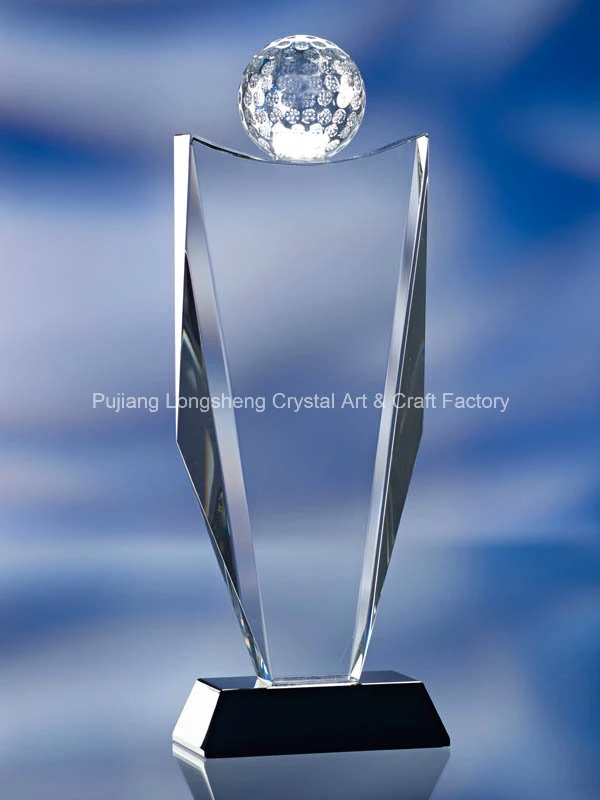 Crystal Supplier High Quality Customized Crystal Trophy