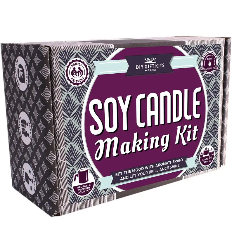 Wholesale DIY Candle Making Wax Set Soy Candle Making Kit for Home Decoration