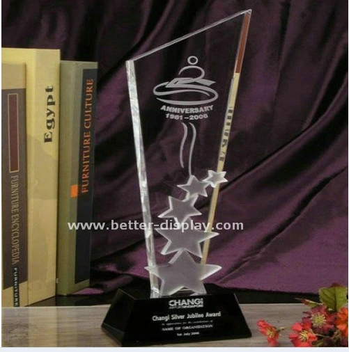 Custom Clear Acrylic Award Plaques Crystal Award