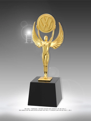 Bright Crystal Trophy for Crystal Base for Ceremony Use