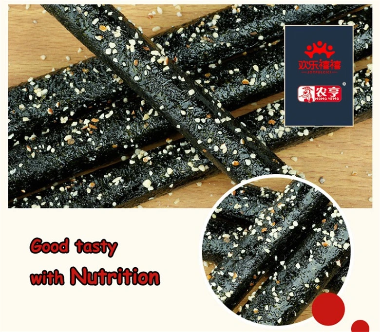 28.8g Nutritive Almond Flavor Seasoned Seaweed Roll Snacks for Children