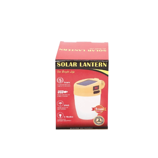 High Efficiency Green IP65 Solar 0.5W LED Lamp Lantern Light
