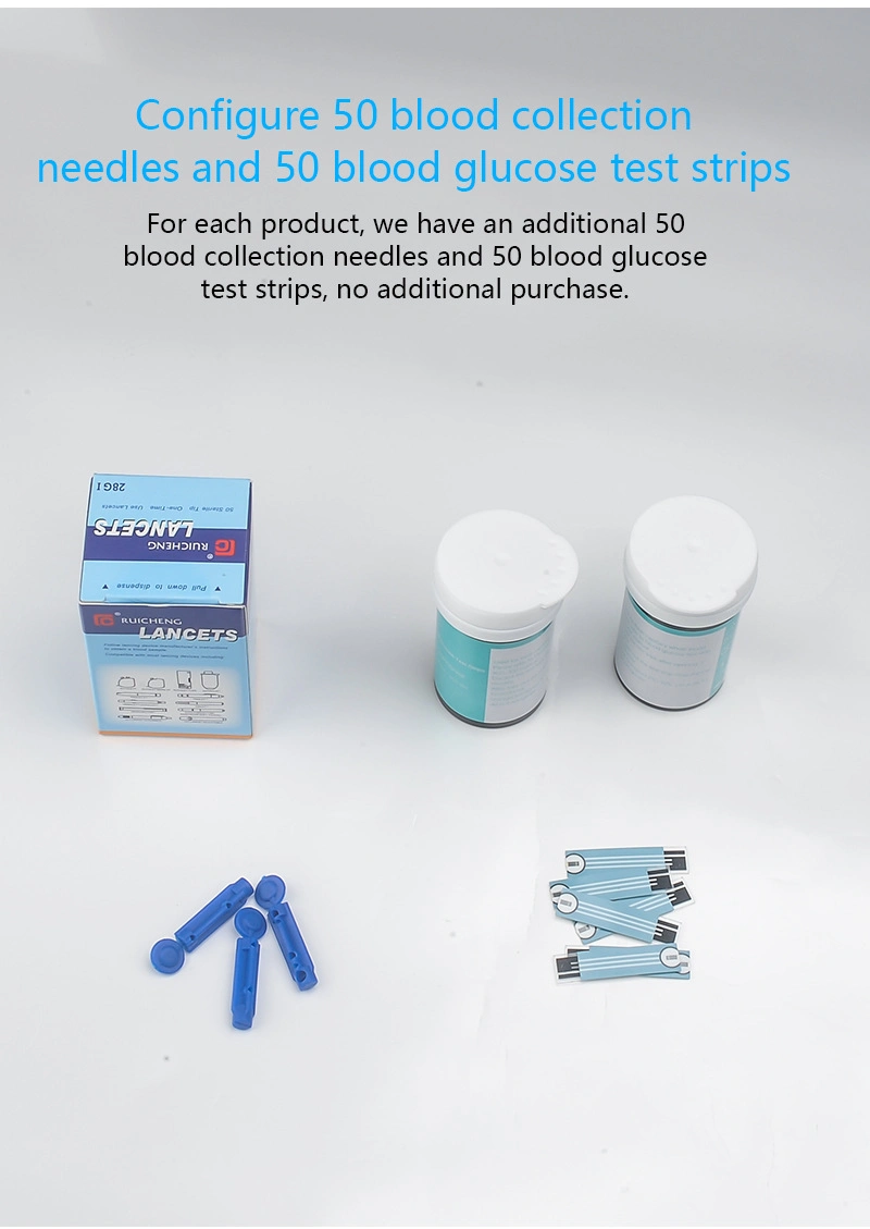 Blood Glucose Meter for Home Use and Clinical Blood Sugar Monitoring System