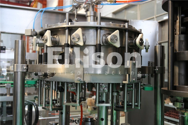 Stainless Steel Beverage Mixer Carbonated Drink Production Line with Piston Filling System