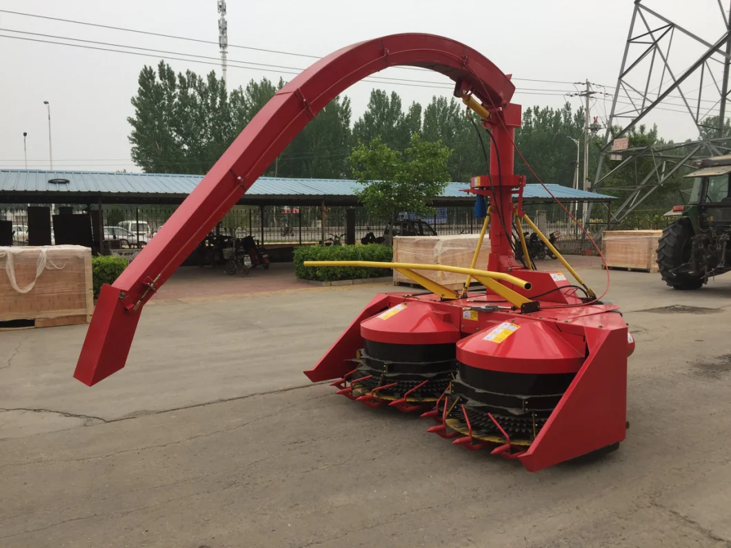 Suspended Green Feed Harvester with High Operation Efficiency and Secondary Crushing