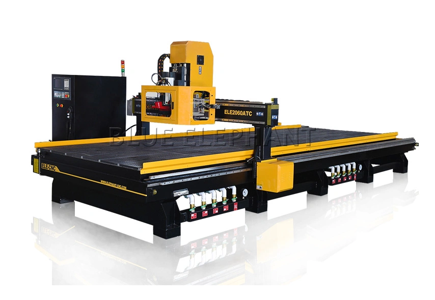 2060 Automatic Wood Cutting Machine with Italy Hsd Atc Air Cooling Spindle for Metal Furniture