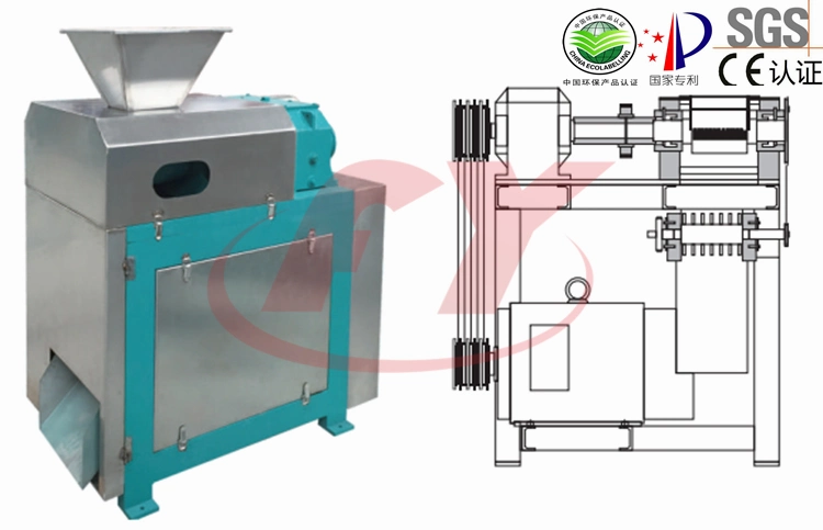 Ammonium sulfate irregular granules rolling extruder with CE certificate