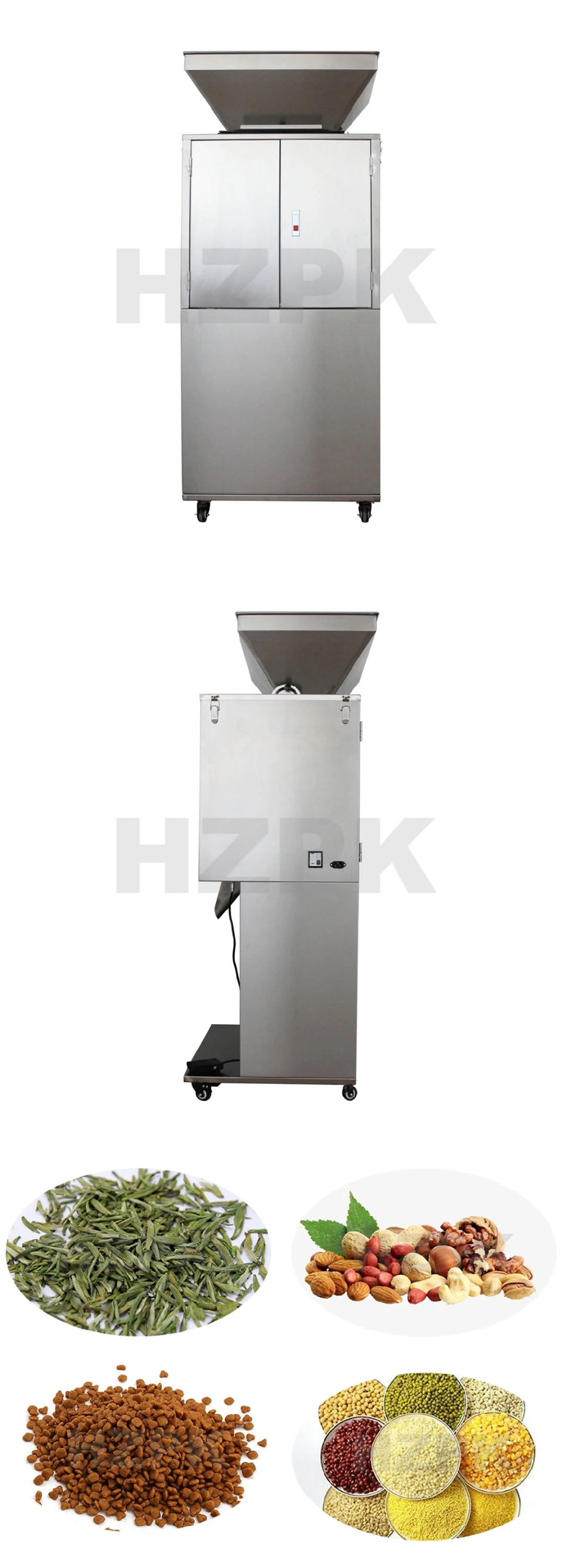 Hzpk Hzgf-2000 Granules Small Overflow Granules Filling Machine