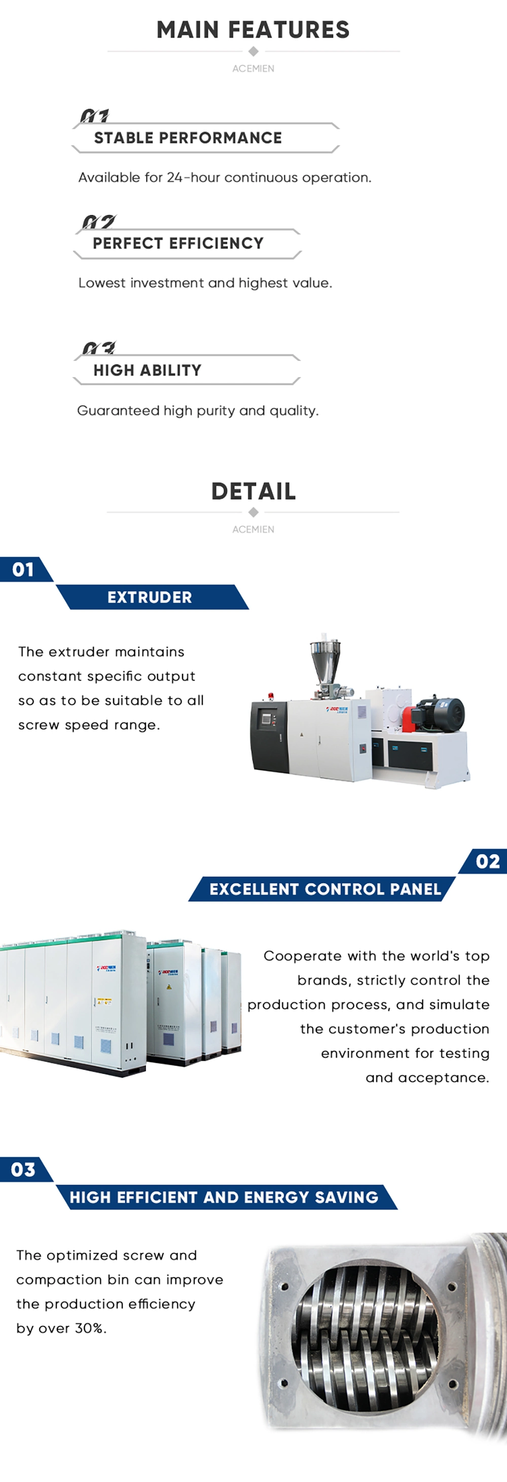 PE-Rt\PP Extruder Lines for Pipe