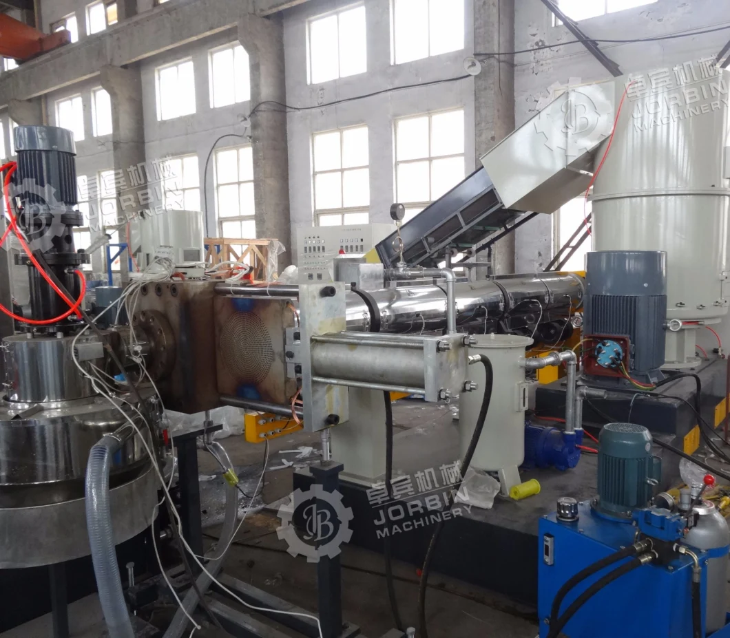 500kg/H High Effective PP PE Film Recycling Granulation Machine