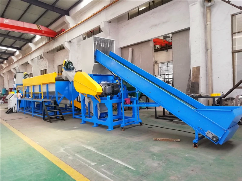 300kg Hard PP PE HDPE LDPE Films Bags Crusher Recycling PVC Bottles Washing Line with Granules Machine Colors Masterbatch Machine for Sell