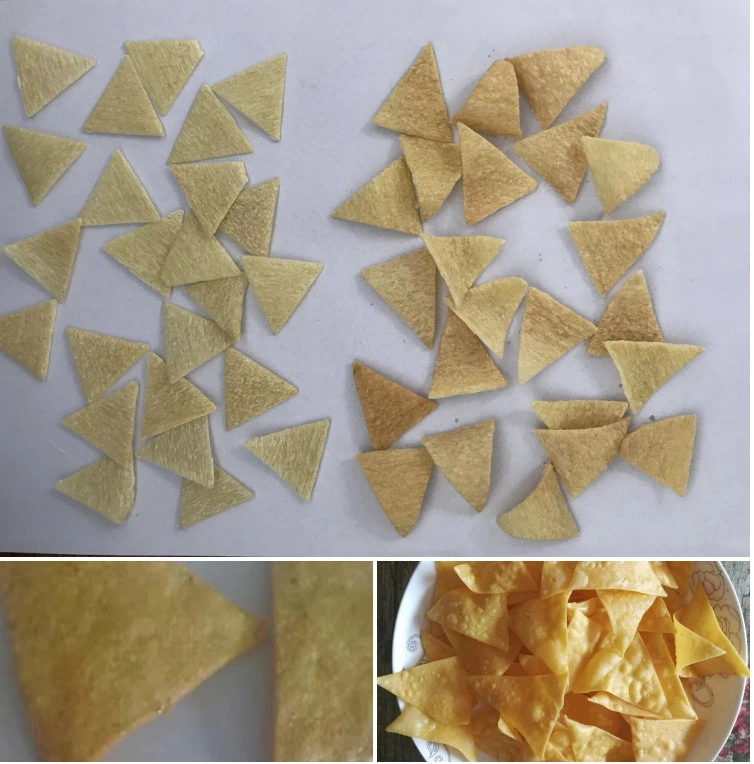 Doritos Extrusion Production Line Instant Snacks Tortilla Chips Making Machine China Supplier