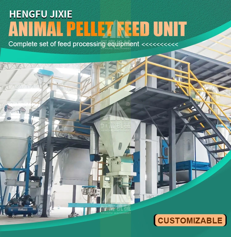 High Output Feed Pellet Making Machine Animal Ring Die Pellet Mill Machine