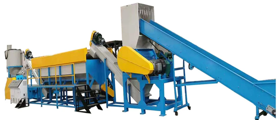 300kg Hard PP PE HDPE LDPE Films Bags Crusher Recycling PVC Bottles Washing Line with Granules Machine Colors Masterbatch Machine for Sell