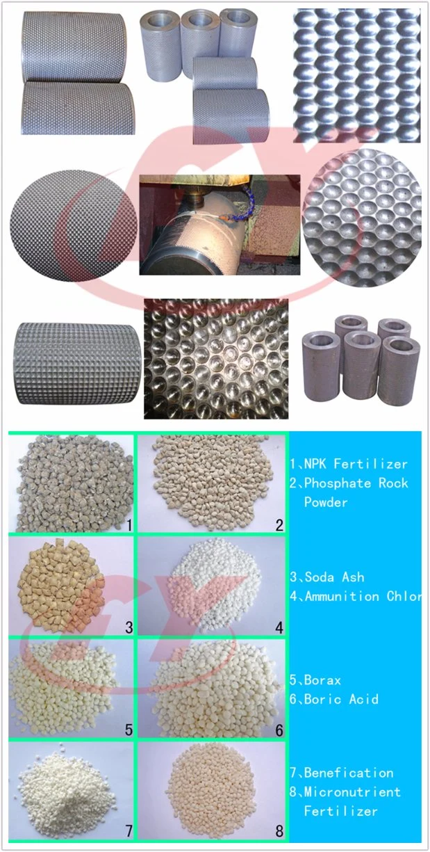 Ammonium sulfate irregular granules rolling extruder with CE certificate