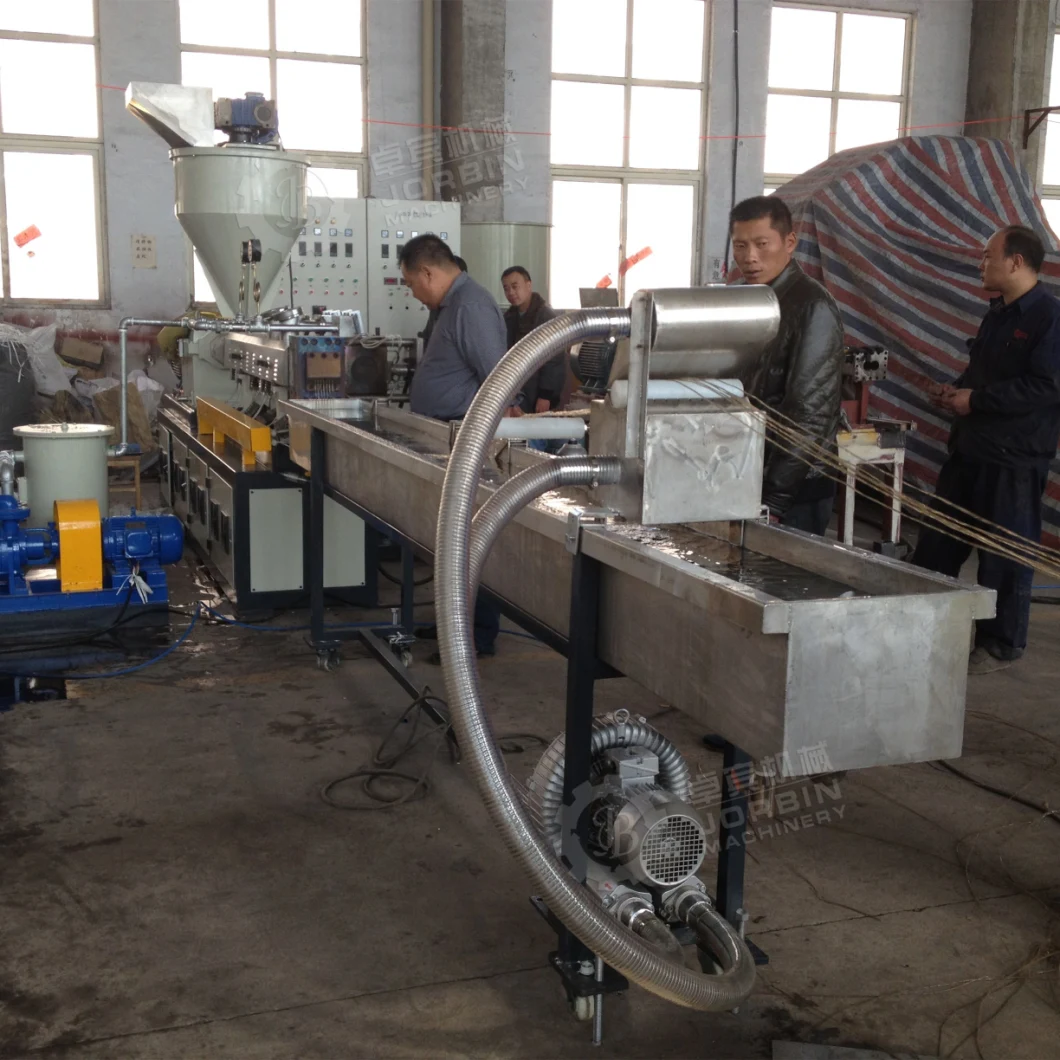 Twin Screw Extrusion Extruder Pet Bottles Recycling Granulaiton Machine