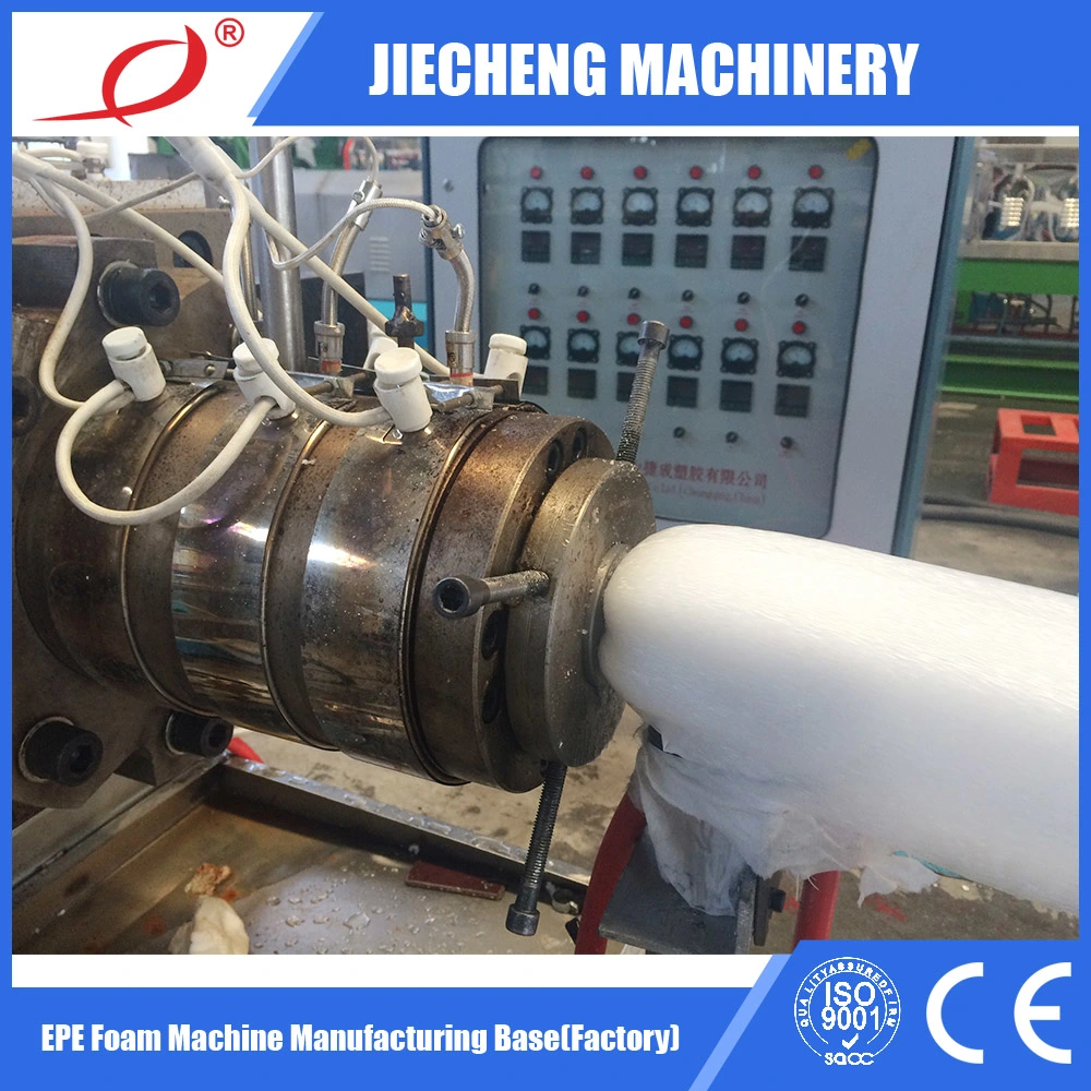 EPE Profile Pipe Rod Foam Machine Best Seller Furniture Packaging Jc-105 Expandable Polyethylene Extruder