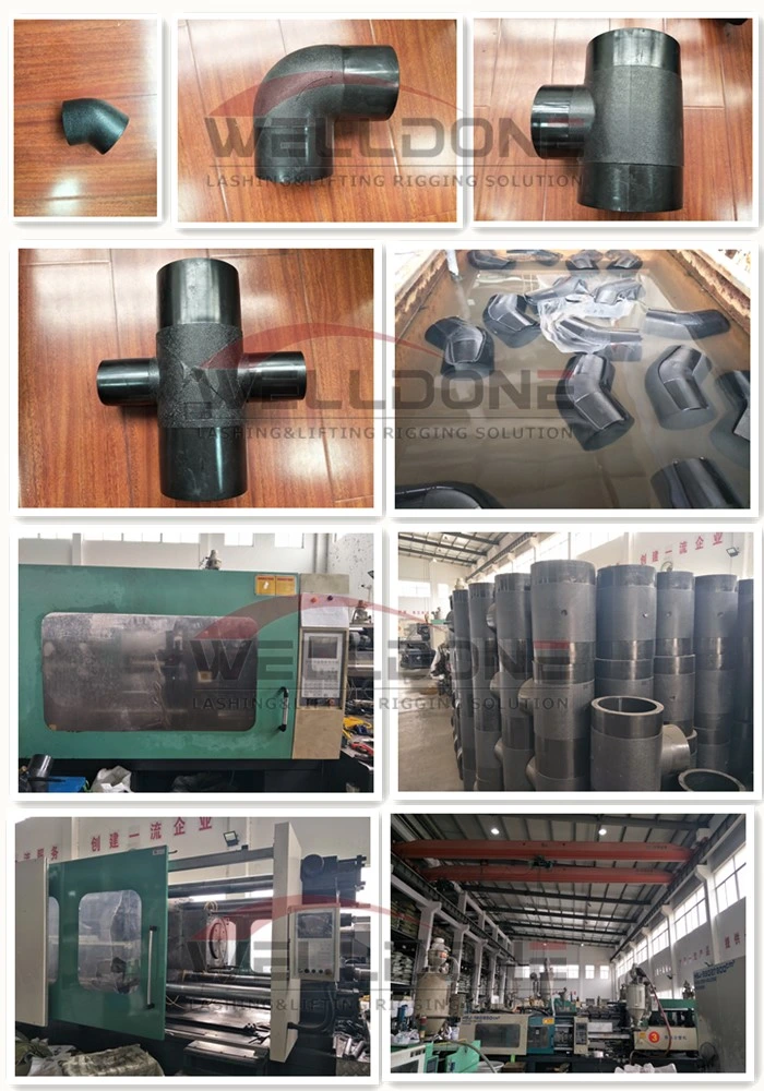 Plastic Butt Fusion Pipe Fittings HDPE 45 Degree Elbow