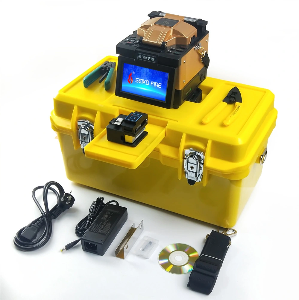 S5 Low Price Fusion Splicer Tool Optical Fiber Fusion Splicer