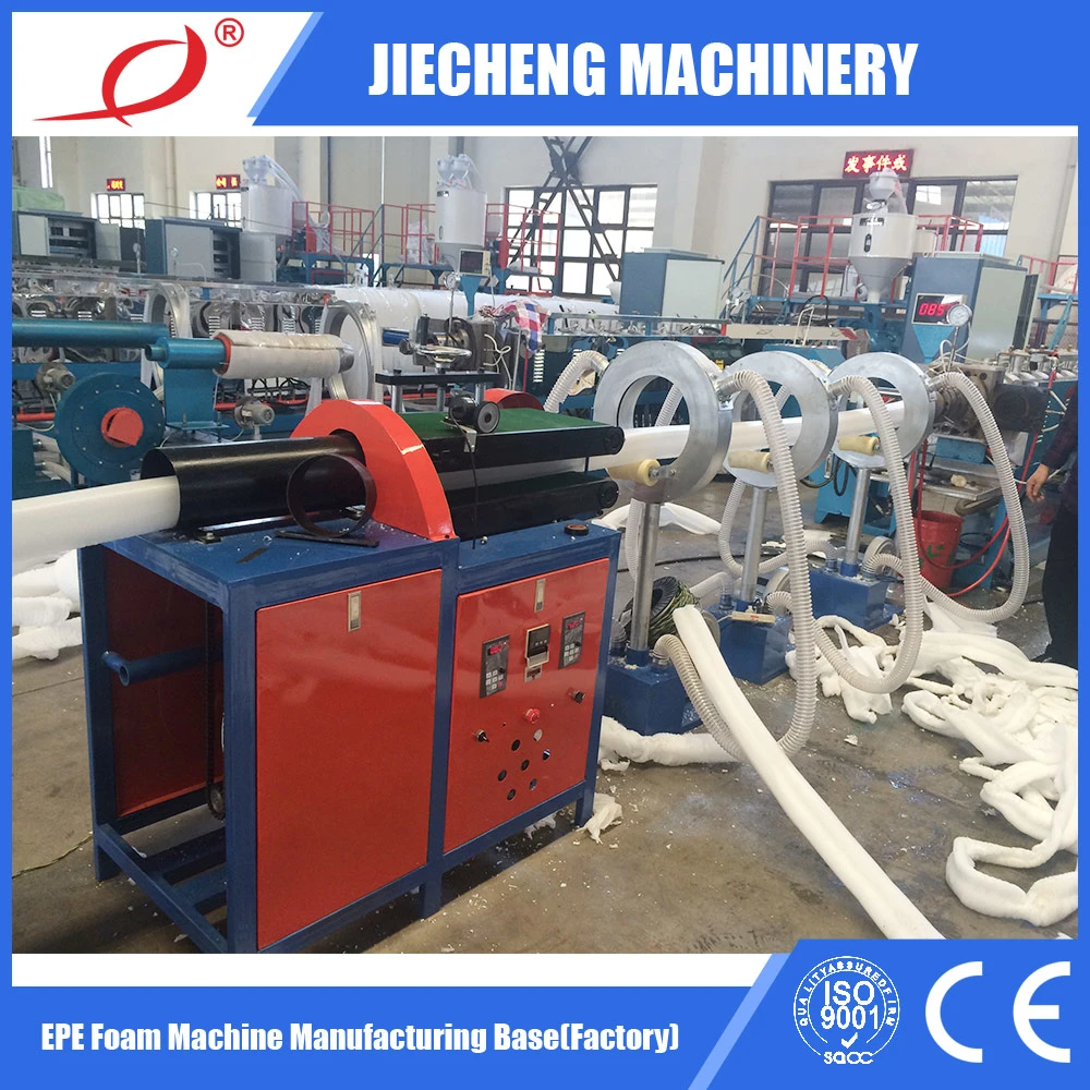 EPE Profile Pipe Rod Foam Machine Best Seller Furniture Packaging Jc-105 Expandable Polyethylene Extruder