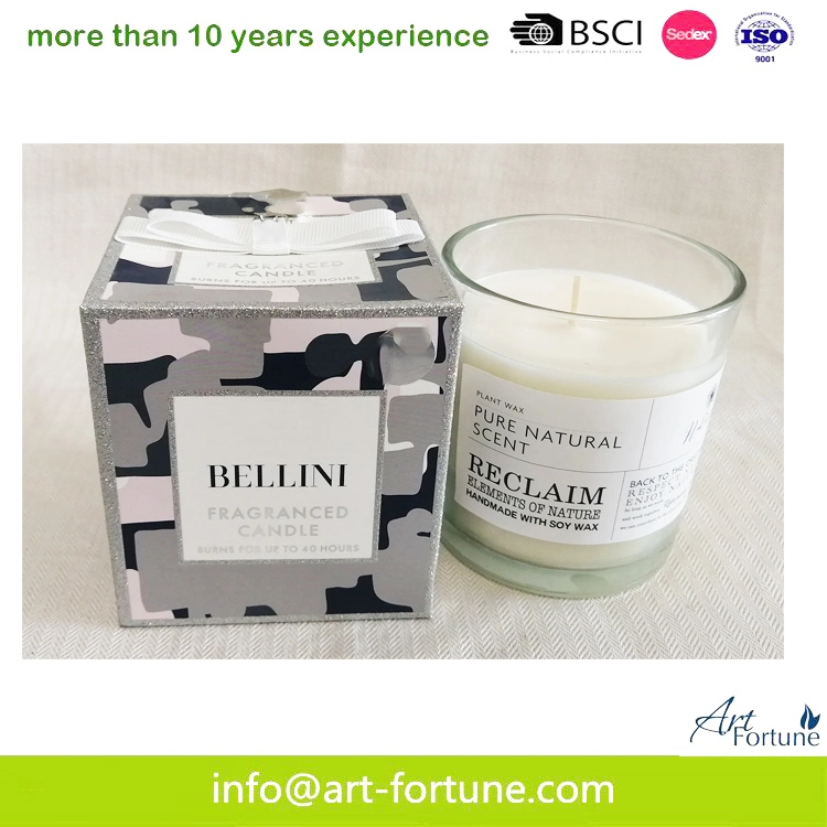 Customed Scented Candles with Gift for Home Decoration