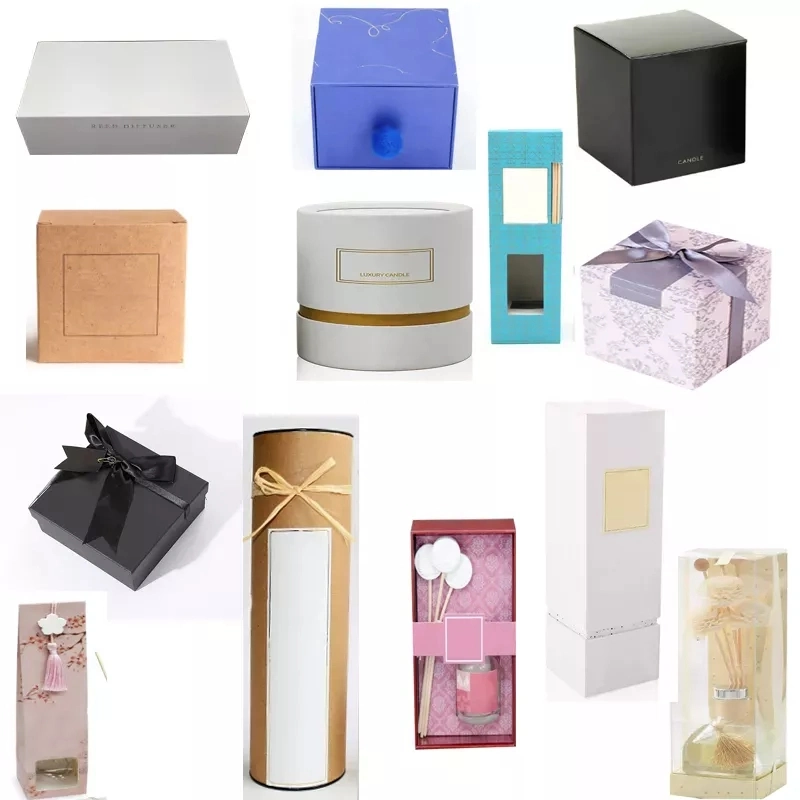 Color Sprayed Ceramic Scented Candle with Lid for Home Decor