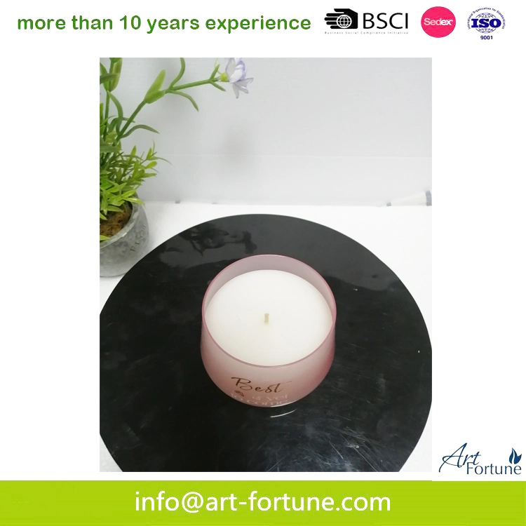 High Concentration Fragrance Decoration Scented Glass Candle