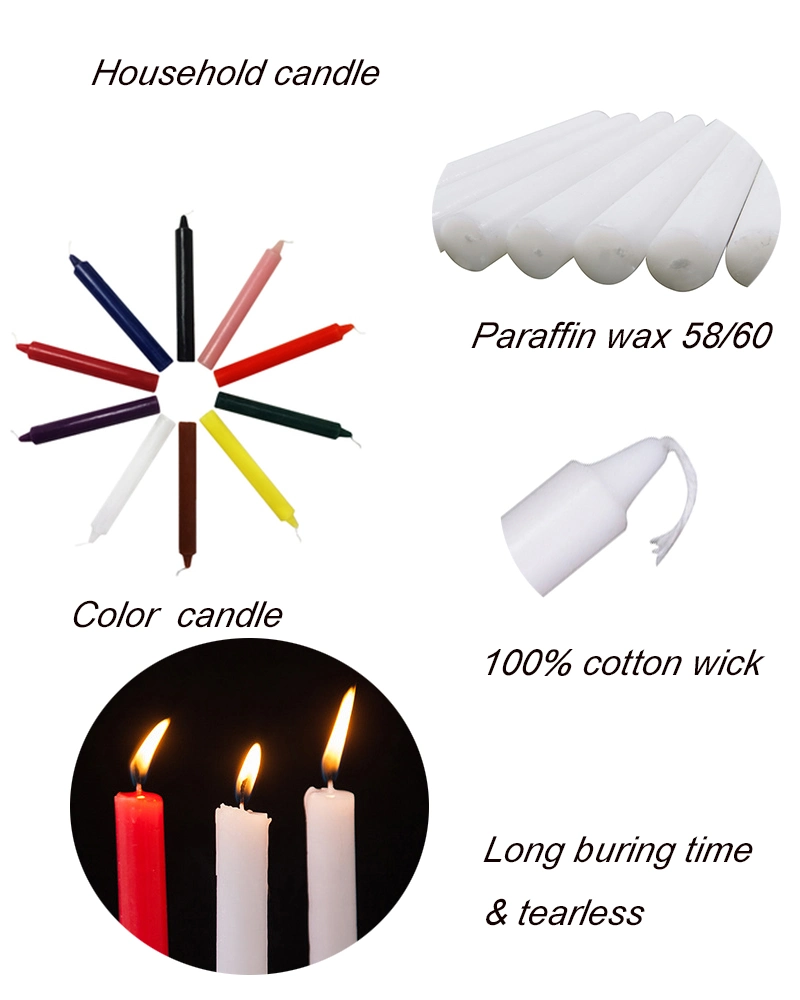 Factory Customized Package Paraffin Wax Candles Spiritual Votive Candles