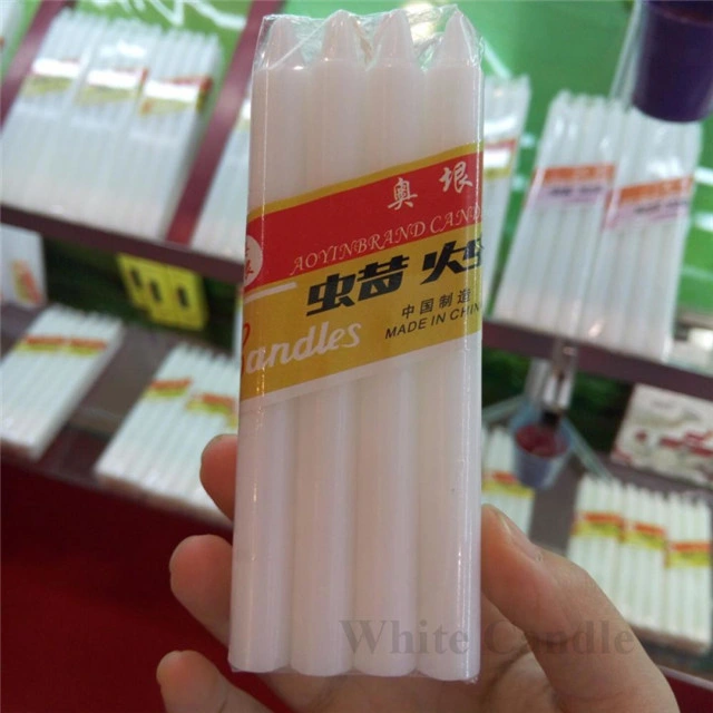 Candle Factory White Stick Private Label Candles for Home Decoration