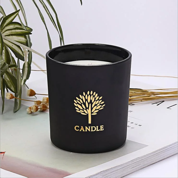 Aromatic Soy Wax Scented Candle with Glass Jar for Wedding Ceremonies