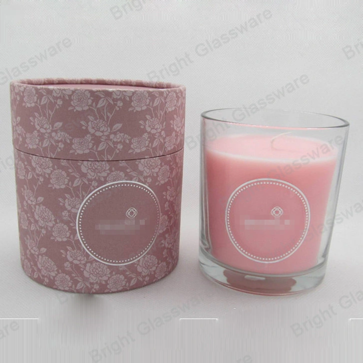 Hot Sale Scented Soy Wax Candle Jar with Candle Packaging