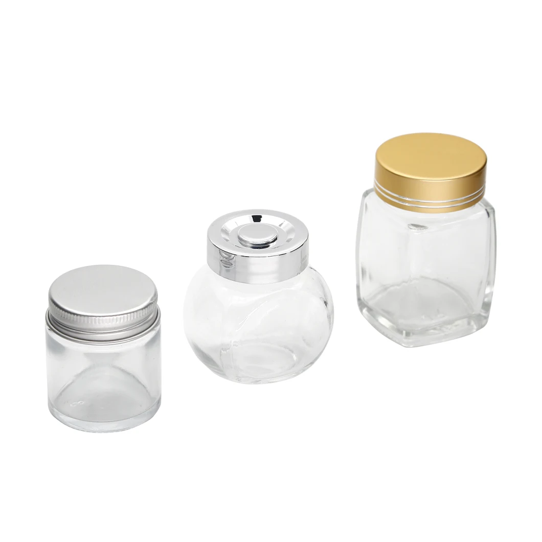 Glass Candle Jars Forested Any Color Glass Jars 315 Ml with Lid Glass Candle Holder