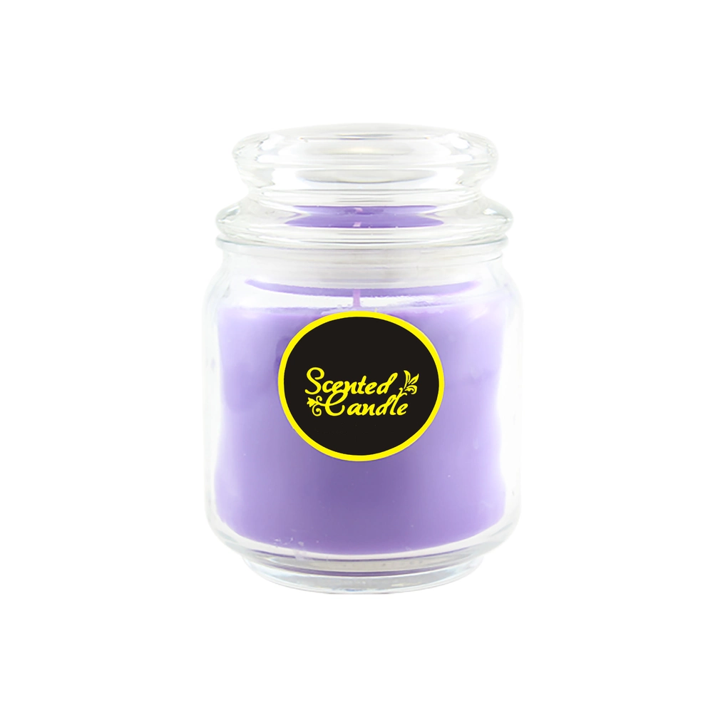 Jasmine Scented Candle Natural Soy Glass Jar Candles