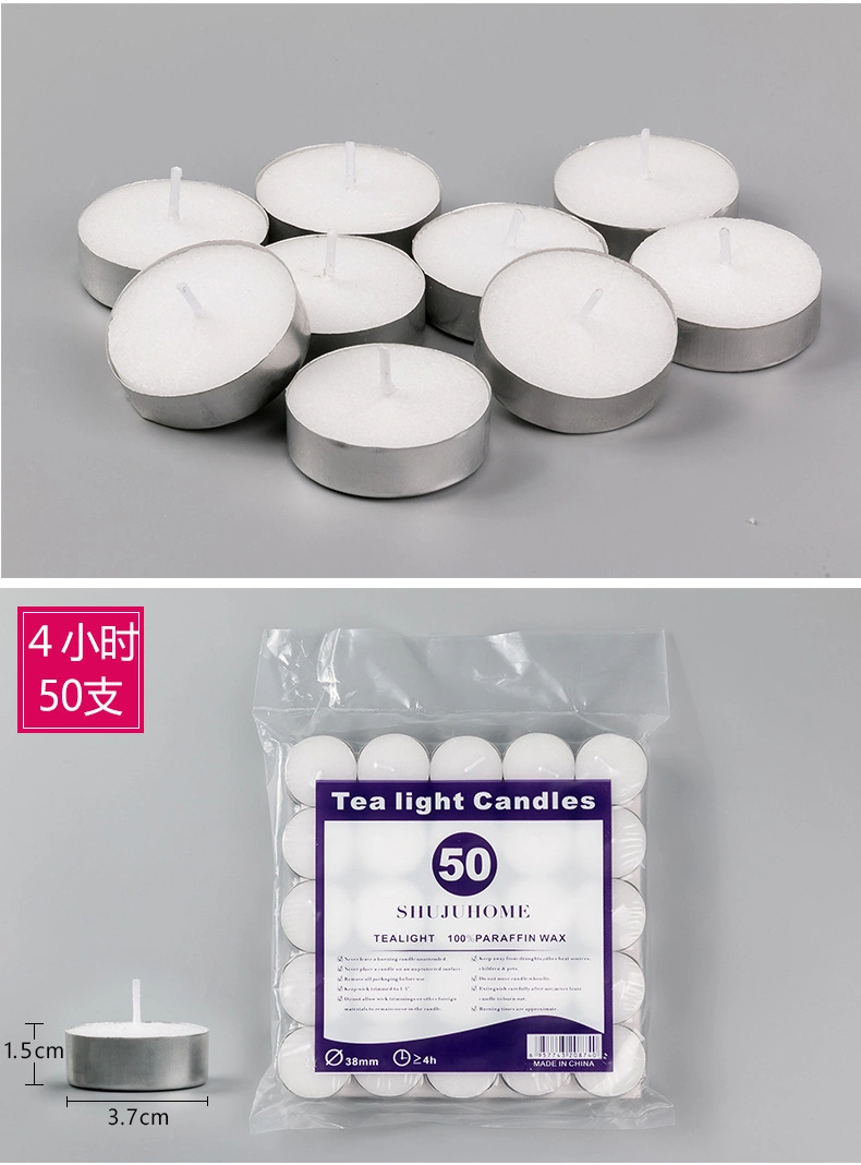 10g White 3hrs Candles Scented Tea Lights Wholesale