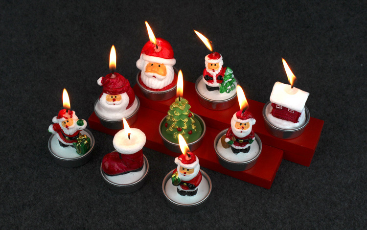 Christmas Supplies Hotel Restaurant Scene Layout Christmas Decorations Christmas Candles