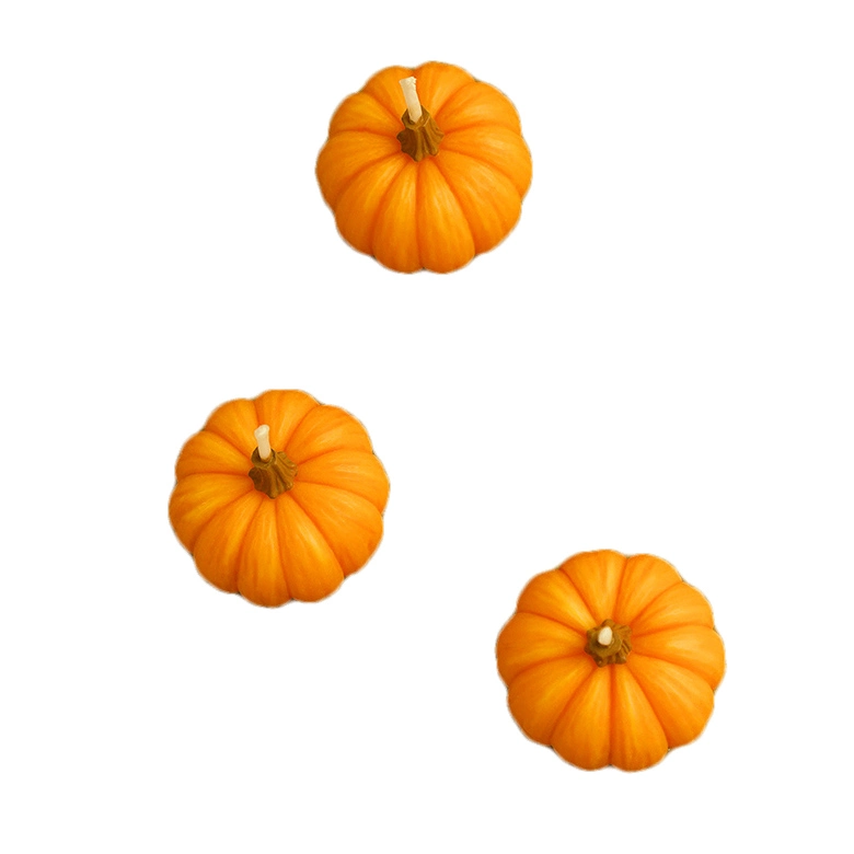 Halloween Party Candles Pumpkin Shaped Decoration Fall Harvest Mini Scented Pumpkins Candle