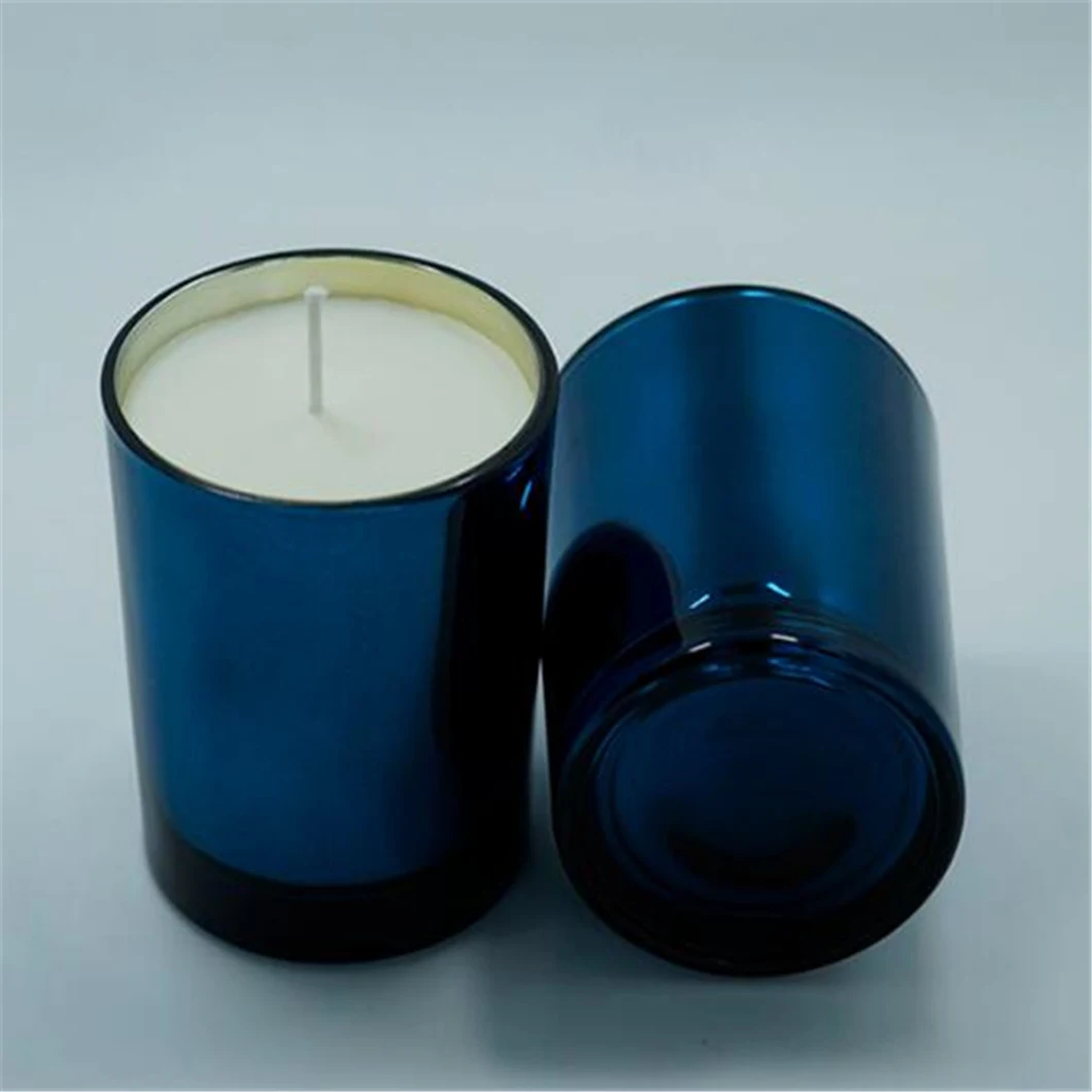 Glass Scented Pillar Fragrant Candle for Promotional Gift