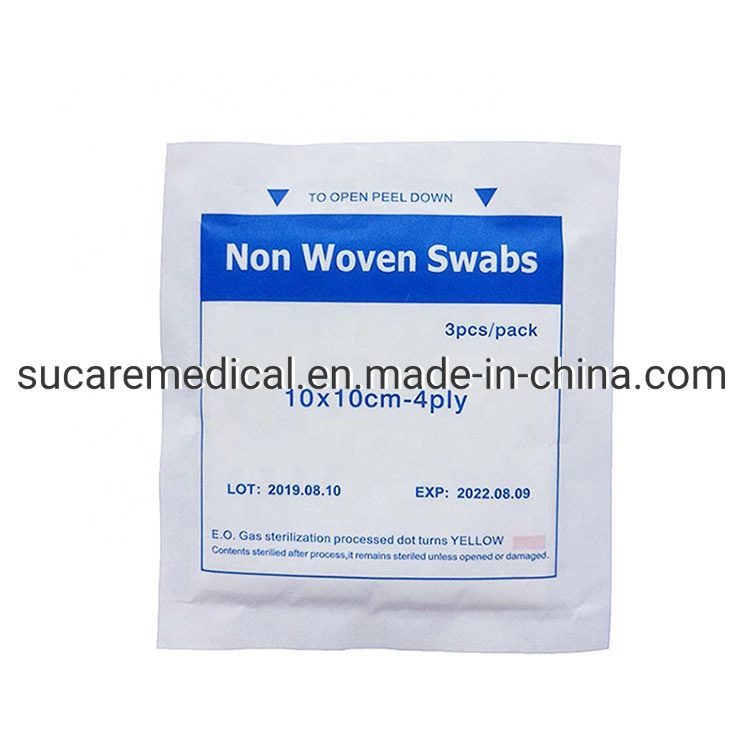 4ply Disposable Non Woven Dental Gauze Swabs