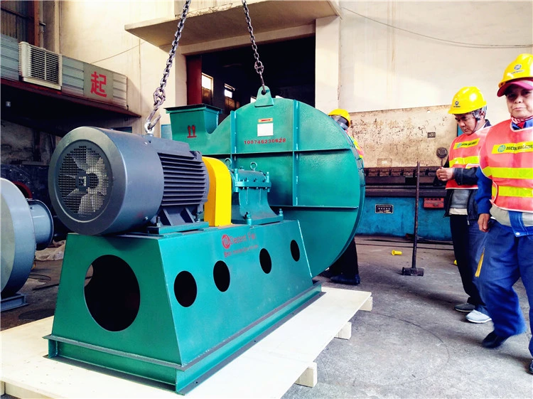 V-Belt Driven Fan High Volume Wood Dust Conveying Suction Ventilator Centrifugal Fan for Petroleum