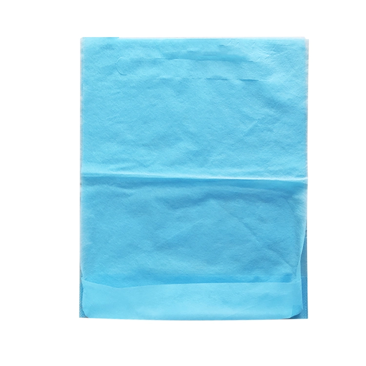 Factory Supplies Waterproof Disposable Non Woven Dental Bib Napkin Apron Patient Bib Apron with Pocket