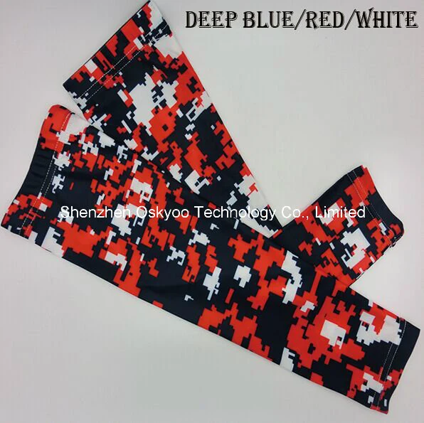 Customize Compression Arm Sleeve Digital Camo Sun Protection Hand Sleeve