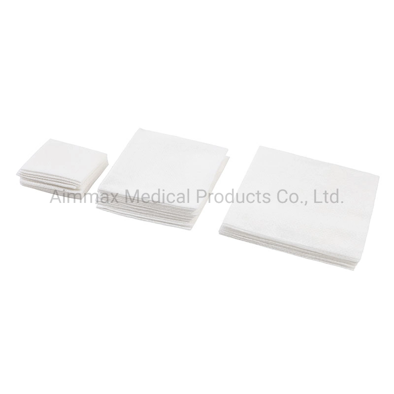 Wholesale Medical 5X5cm 4ply Non Woven Swab