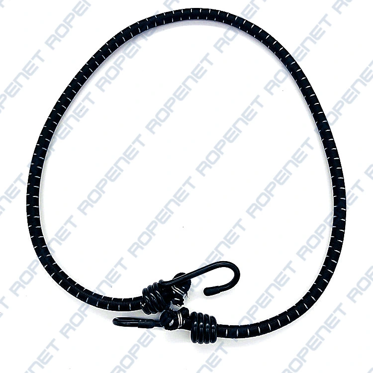 Strong Elastic Tie Down with Metal Hooks, Bungee Cord