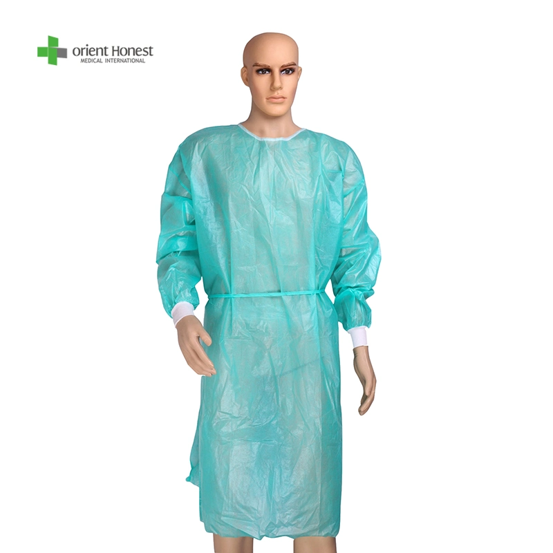 Best Sell Medical Surgical Disposable Protective Infection Control Gowns for Doctors with Ties Isolation Gowns