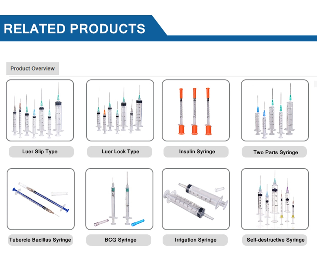 Disposable Catheter Tip Irrigation Syringe with Ce&ISO