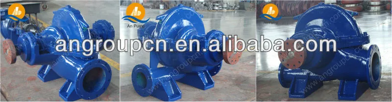 Diesel Engine Double Suction Water Supply High Volume Water Pumps